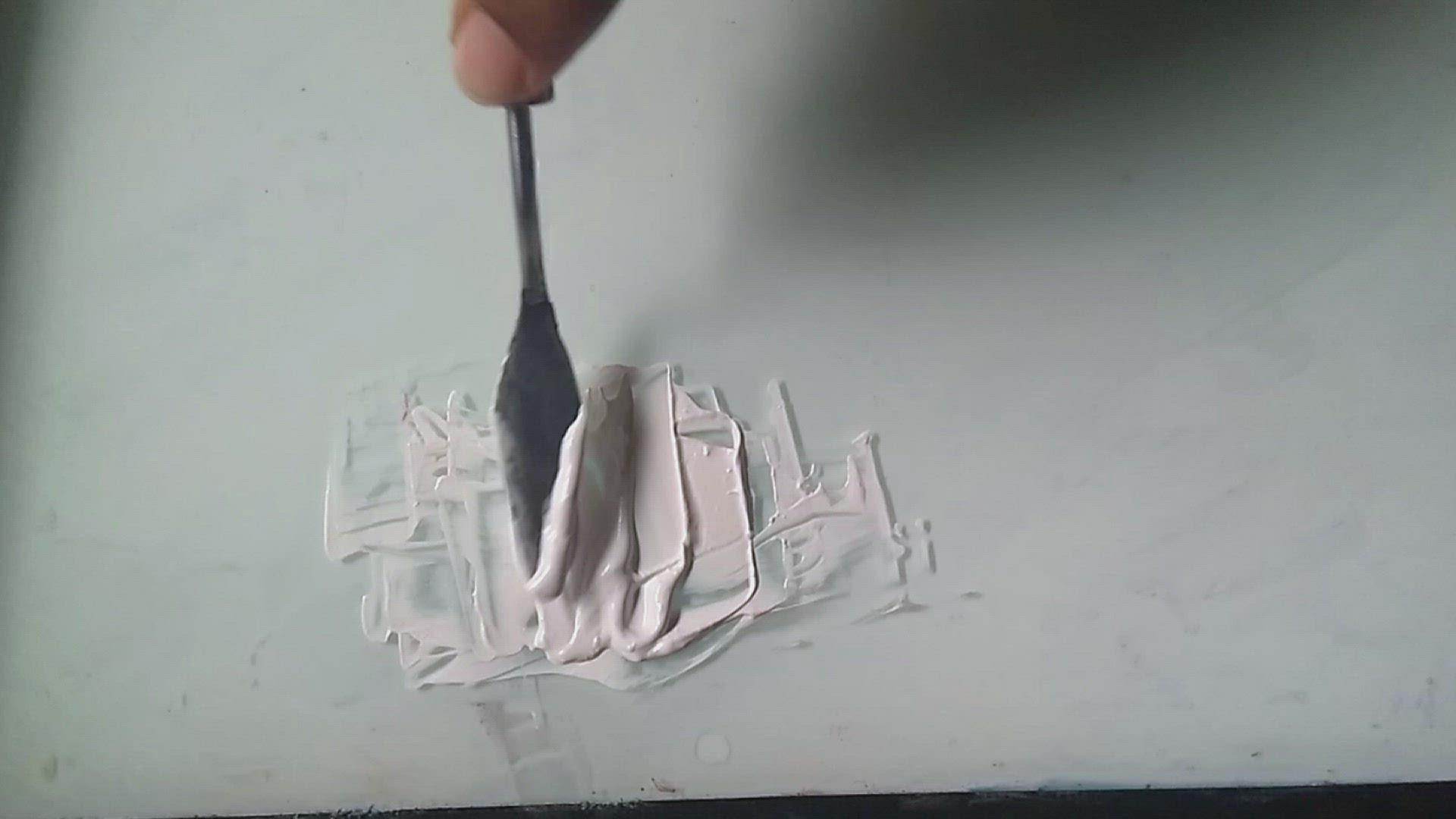 'Video thumbnail for Mixing silver color with acrylic paint'