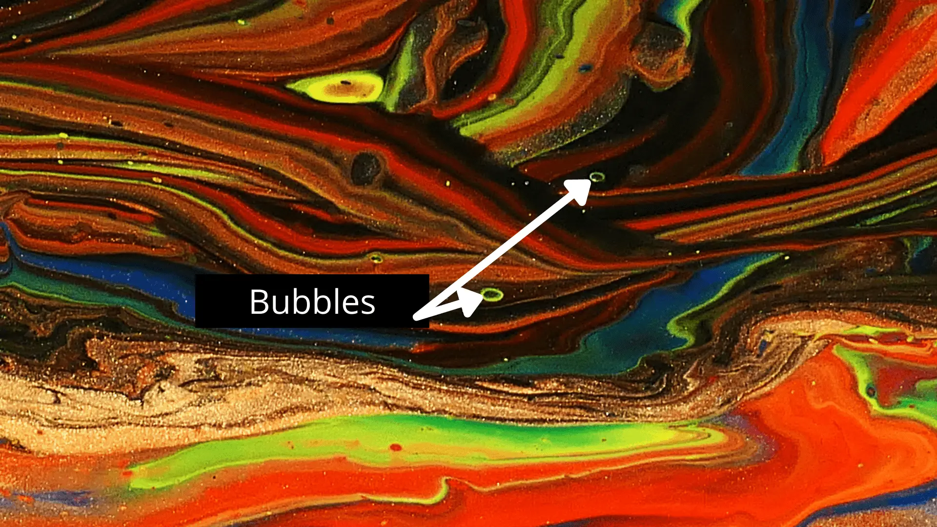 Why does acrylic paint have bubbles: how to fix, prevent