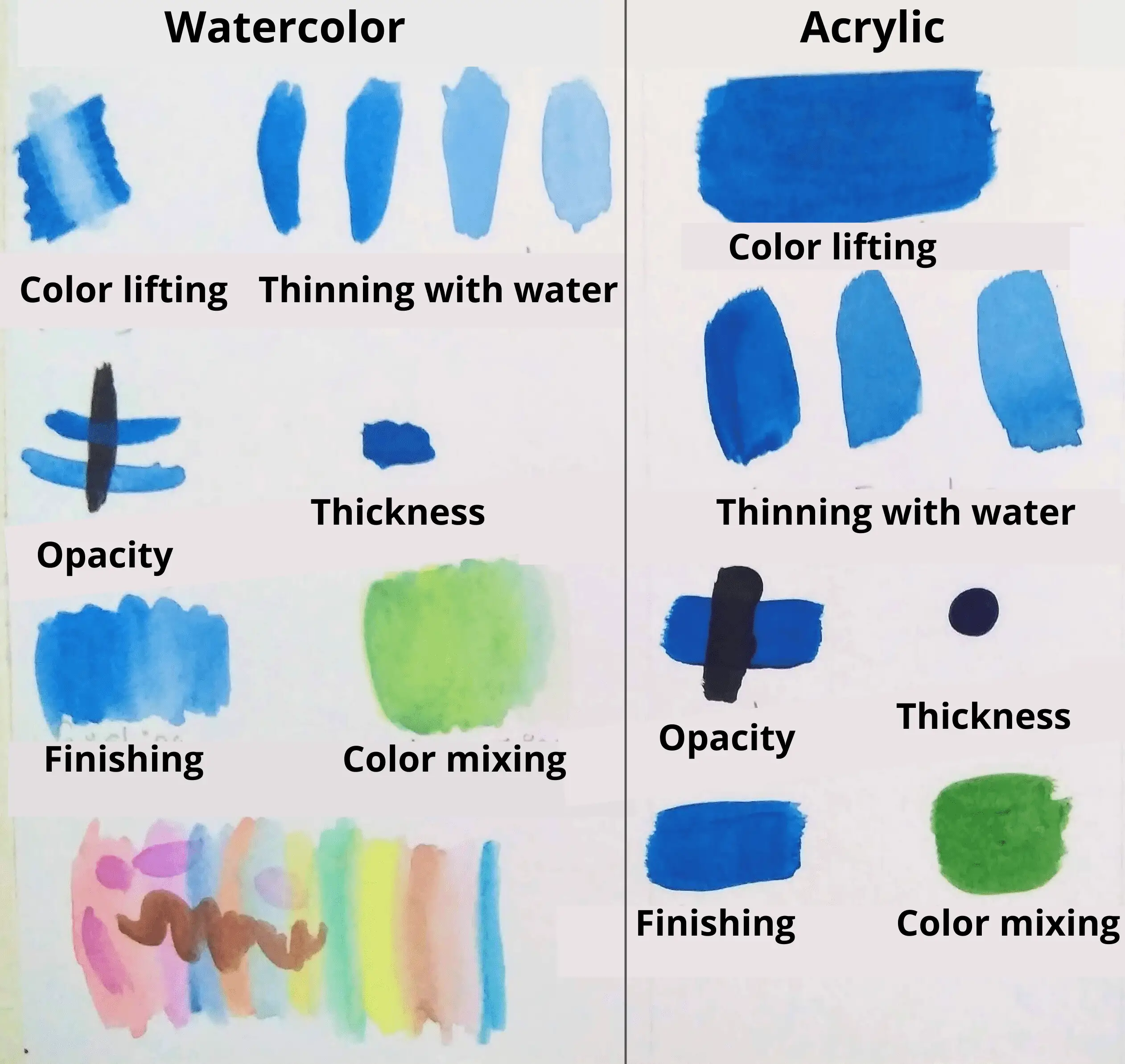 Watercolor vs. acrylic paint: which is the best for you?