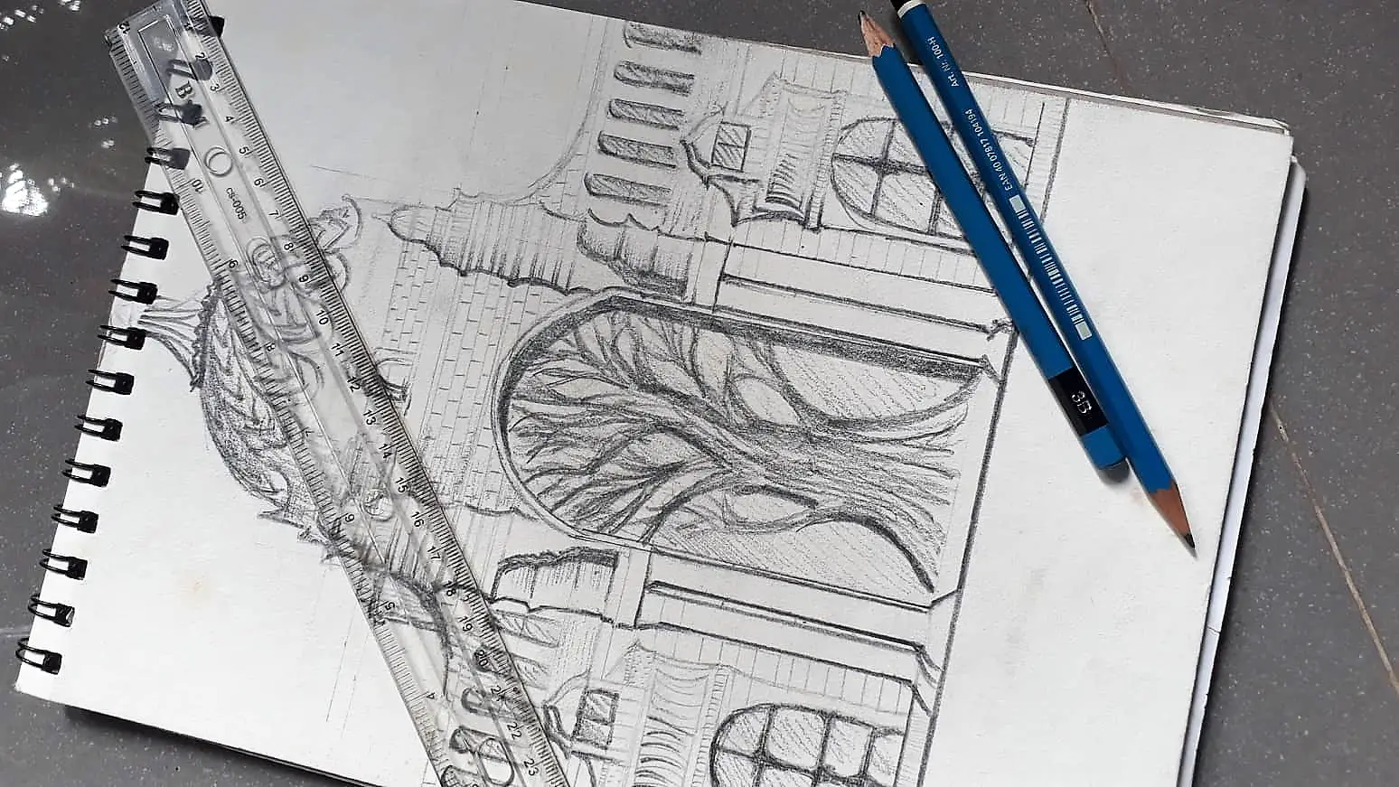 Is it okay to use a ruler in art? (Or is it cheating?)